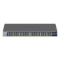 NETGEAR GS752TXP Gestito L2/L3/L4 10G Ethernet (100/1000/10000) Supporto Power over Ethernet (PoE) Nero NETGEAR GS752TXP Gestito L2/L3/L4 10G Ethernet (100/1000/10000) Supporto Power over Ethernet (PoE) Nero