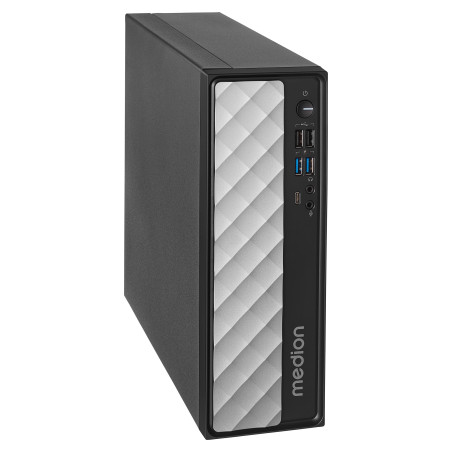 MEDION AKOYA T80 Intel® Core™ i5 i5-12450H 8 GB DDR4-SDRAM 512 GB SSD Windows 11 Home Mini PC Nero