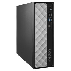 MEDION AKOYA T80 Intel® Core™ i5 i5-12450H 8 GB DDR4-SDRAM 512 GB SSD Windows 11 Home Mini PC Black