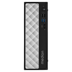 MEDION AKOYA T80 Intel® Core™ i5 i5-12450H 8 GB DDR4-SDRAM 512 GB SSD Windows 11 Home Mini PC Nero