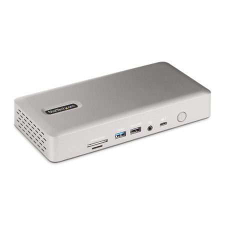 StarTech.com 132UE-TB4USB4DOCK laptop dock port replicator Wired Thunderbolt 4 Gray