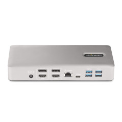 StarTech.com 132UE-TB4USB4DOCK laptop dock port replicator Wired Thunderbolt 4 Gray
