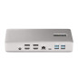 StarTech.com 132UE-TB4USB4DOCK laptop dock/port replicator Wired Thunderbolt 4 Gray