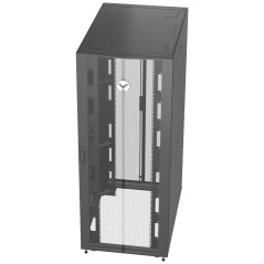 Vertiv VR3150 rack cabinet 42U Freestanding rack Black, Transparent