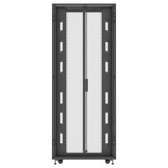 Vertiv VR3150 rack cabinet 42U Freestanding rack Black, Transparent