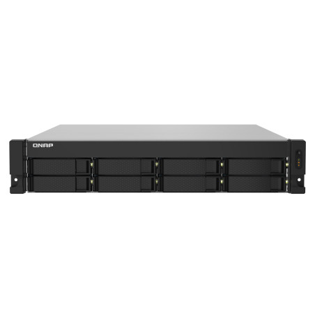 QNAP TS-832PXU NAS Rack (2U) Annapurna Labs AL324 4 GB DDR4 0 TB QNAP Turbo System Aluminum, Black