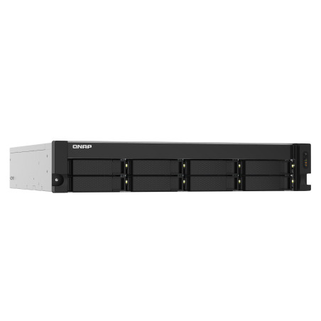 QNAP TS-832PXU NAS Rack (2U) Annapurna Labs AL324 4 GB DDR4 0 TB QNAP Turbo System Aluminum, Black
