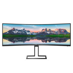 Philips 498P9 00 computer monitor 48.8" 5120 x 1440 pixels LCD Black