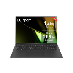 LG 17Z90S Intel Core Ultra 7 155H Laptop 17" WQXGA 16 GB LPDDR5-SDRAM 1 TB SSD Wi-Fi 6E (802.11ax) Windows 11 Home Gray