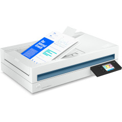 HP Scanjet Pro N4600 fnw1 Scanner piano e ADF 1200 x 1200 DPI A5 Bianco
