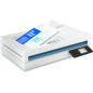 HP Scanjet Pro N4600 fnw1 Scanner piano e ADF 1200 x 1200 DPI A5 Bianco
