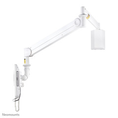 Neomounts FPMA-HAW100 Supporto monitor a parete tipo medicale 10-24" - alt. 0-170 cm - molla a gas