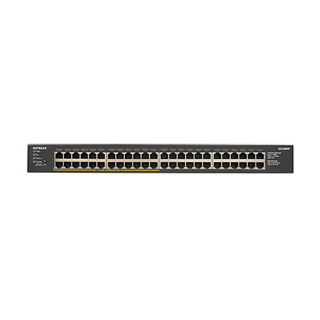 NETGEAR GS348PP Unmanaged Gigabit Ethernet (10/100/1000) Power over Ethernet (PoE) Black