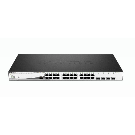 D-Link DGS-1210-28MP E network switch Managed L2 Gigabit Ethernet (10 100 1000) Power over Ethernet (PoE) 1U Black, Gray