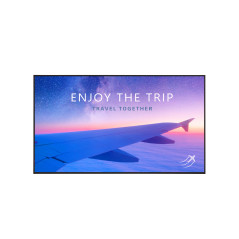 LG 49UH7N-E signage display Digital signage flat panel 49" LED Wi-Fi 700 cd m² 4K Ultra HD Black Built-in processor WebOS 24 7