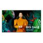 Samsung QH50C Digital signage flat panel 50" LCD Wi-Fi 700 cd/m² 4K Ultra HD Black Built-in processor Tizen 24/7 Samsung QH50C Digital signage flat panel 50" LCD Wi-Fi 700 cd/m² 4K Ultra HD Black Built-in processor Tizen 24/7