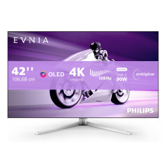Philips 42M2N8900/00 computer monitor 41.54" 3840 x 2160 pixels 4K Ultra HD OLED White