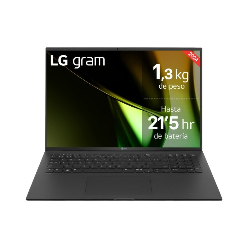 LG Gram 17Z90S Intel Core Ultra 7 155H Laptop 17" WQXGA 16 GB DDR5-SDRAM 1 TB SSD Wi-Fi 6 (802.11ax) Windows 11 Home Spanish LG Gram 17Z90S Intel Core Ultra 7 155H Laptop 17" WQXGA 16 GB DDR5-SDRAM 1 TB SSD Wi-Fi 6 (802.11ax) Windows 11 Home Spanish