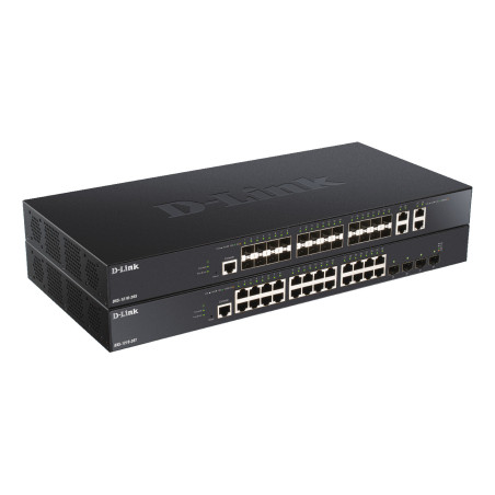 D-Link DXS-1210-28S network switch Managed L2 L3 10G Ethernet (100 1000 10000) 1U Black