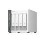 QNAP TS-433 NAS Tower ARM Cortex-A55 4 GB 0 TB QNAP QTS White