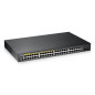 Zyxel GS1900-48HPv2 Gestito L2 Gigabit Ethernet (10/100/1000) Supporto Power over Ethernet (PoE) Nero Zyxel GS1900-48HPv2 Gestito L2 Gigabit Ethernet (10/100/1000) Supporto Power over Ethernet (PoE) Nero