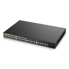 Zyxel GS1900-48HPv2 Managed L2 Gigabit Ethernet (10 100 1000) Power over Ethernet (PoE) Black