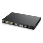 Zyxel GS1900-48HPv2 Gestito L2 Gigabit Ethernet (10/100/1000) Supporto Power over Ethernet (PoE) Nero Zyxel GS1900-48HPv2 Gestito L2 Gigabit Ethernet (10/100/1000) Supporto Power over Ethernet (PoE) Nero