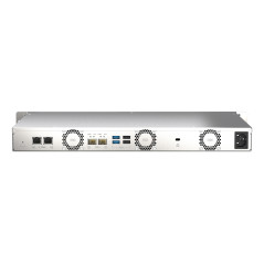 QNAP TS-435XEU NAS Rack (1U) Marvell CN9131 4 GB DDR4 0 TB QNAP QTS Black, Gray