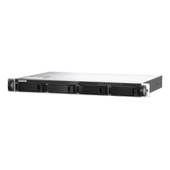 QNAP TS-435XEU NAS Rack (1U) Marvell CN9131 4 GB DDR4 0 TB QNAP QTS Nero, Grigio