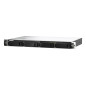 QNAP TS-435XEU NAS Rack (1U) Marvell CN9131 4 GB DDR4 0 TB QNAP QTS Nero, Grigio