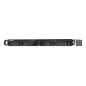 QNAP TS-435XEU NAS Rack (1U) Marvell CN9131 4 GB DDR4 0 TB QNAP QTS Nero, Grigio