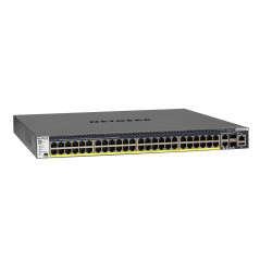 NETGEAR M4300-52G-PoE+ 550W PSU Managed L2/L3/L4 Gigabit Ethernet (10/100/1000) Power over Ethernet (PoE) 1U Black