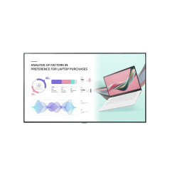 LG 98UH5J-H signage display Digital signage flat panel 98" LCD Wi-Fi 500 cd m² 4K Ultra HD Black WebOS 24 7
