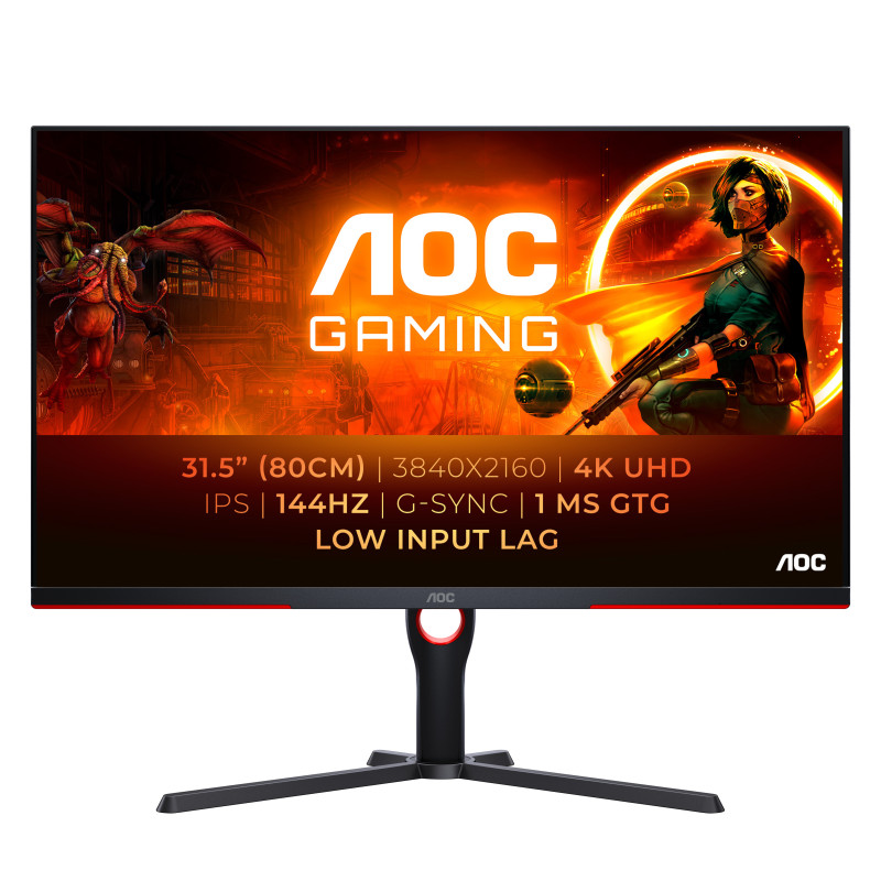 Monitor Gaming AOC U32G3X/BK 4K Ultra HD 32" Monitor Gaming AOC U32G3X/BK 4K Ultra HD 32"