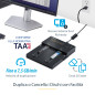 StarTech.com Duplicatore SSD/HDD M.2 SATA e M.2 Nvme - Clonatore/Eraser per dischi SSD Nvme M.2 PCIe AHCI - M.2 SATA -