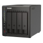 QNAP TS-453E NAS Tower Intel® Celeron® J6412 8 GB 0 TB QNAP QTS Black