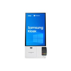 Samsung KM24C-3 Kiosk design 24" LED 250 cd m² Full HD White Touchscreen Built-in processor Windows 10 IoT Enterprise 16 7