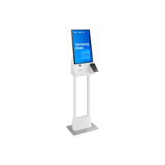Samsung KM24C-3 Kiosk design 24" LED 250 cd m² Full HD White Touchscreen Built-in processor Windows 10 IoT Enterprise 16 7