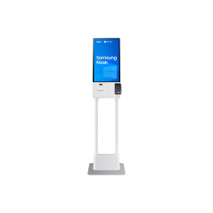 Samsung KM24C-3 Kiosk design 24" LED 250 cd m² Full HD White Touchscreen Built-in processor Windows 10 IoT Enterprise 16 7