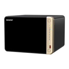 QNAP TS-664 NAS Tower Intel® Celeron® N5095 8 GB DDR4 0 TB QNAP QTS Nero, Bronzo
