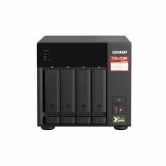 QNAP TS-473A NAS Tower Ryzen Embedded V1500B 8 GB DDR4 0 TB QNAP Turbo System Nero