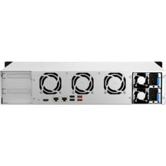 QNAP TS-864EU-RP-8G server NAS e di archiviazione Armadio (2U) Intel® Celeron® N5095 8 GB DDR4 0 TB QNAP Turbo System Nero