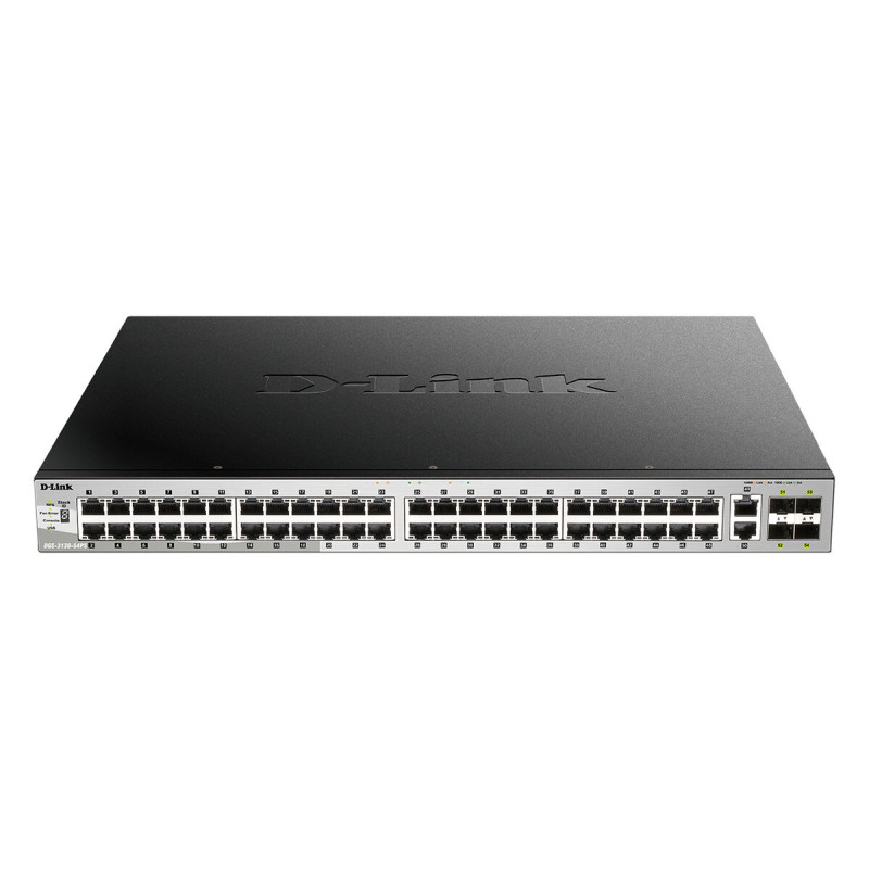 D-Link DGS-3130-54PS/E switch di rete Gestito L3 Gigabit Ethernet (10/100/1000) Supporto Power over Ethernet (PoE) Grigio D-Link DGS-3130-54PS/E switch di rete Gestito L3 Gigabit Ethernet (10/100/1000) Supporto Power over Ethernet (PoE) Grigio