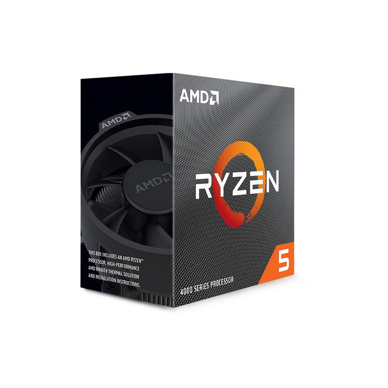 AMD CPU RYZEN 5, 4500, AM4, 4,10GHz 6 CORE, CACHE 11MB, 65W WRAITH STEALTH COOLER AMD CPU RYZEN 5, 4500, AM4, 4,10GHz 6 CORE, CACHE 11MB, 65W WRAITH STEALTH COOLER