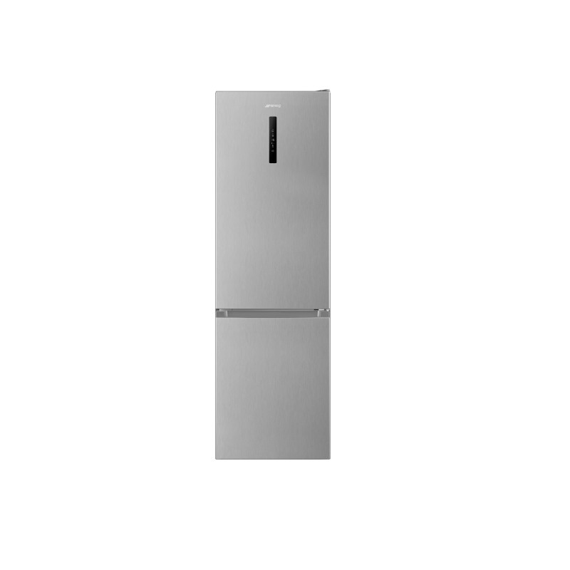 SMEG STAINLESS STEEL COMBI FRIDGE FREEZER 200CM RC20XDNE