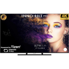 INNO-HIT 65" TIZEN 4K UHD BORDERLESS ORIGINAL SAMSUNG REMOTE VOCAL ASSISTANT IH65UHTZN