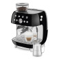 SMEG ESPRESSO MACHINE 50'STYLE WITH INTEGRATED GRINDER BLACK EGF03BLEU