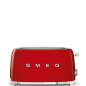 SMEG TOASTER 2X4 50´S STYLE RED TSF02RDEU