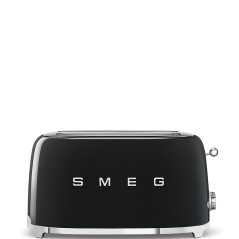 SMEG TOASTER 2X4 50´STYLE BLACK TSF02BLEU