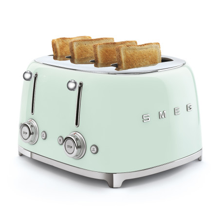 SMEG TOASTER 4X4 50 ́STYLE PASTEL GREEN TSF03PGEU